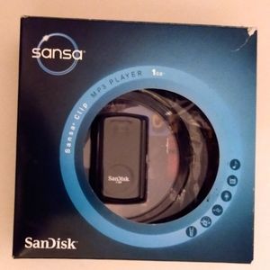 Sansa Clip MP3 Player 1 GB New sealed, never used.